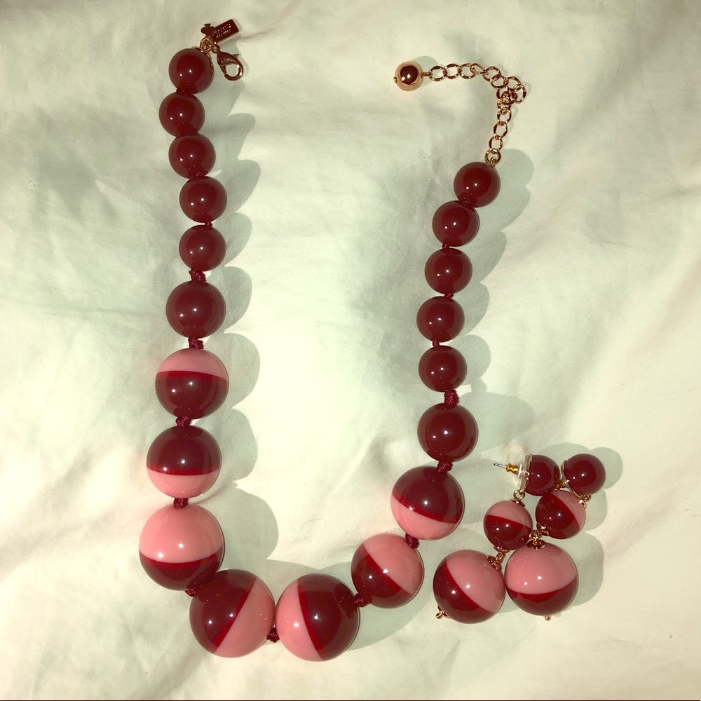 Kate Spade necklace and earrings